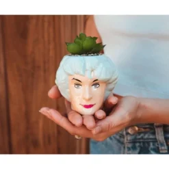 Silver Buffalo The Golden Girls Dorothy 3-Inch Ceramic Mini Planter With Artificial Succulent 8 Silver Buffalo The Golden Girls Dorothy 3-Inch Ceramic Mini Planter With Artificial Succulent -Artificial Plant Shop GUEST 0aa8f270 897d 4e03 8b23 714b2ae1a0ea