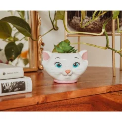 Silver Buffalo Disney The Aristocats Marie 4-Inch Mini Planter With Artificial Succulent -Artificial Plant Shop GUEST 0d94c1d0 04d6 4269 947d b8ebbd6e5881