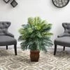 Nearly Natural Areca With Decorative Planter Artificial Plant