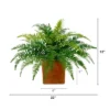 Nearly Natural 22-in Artificial Fern Plant In Decorative Planter -Artificial Plant Shop GUEST 3b5e60a3 918c 4af1 a889 9af666f17680