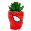 Silver Buffalo Marvel Comics Spider-Man 3-Inch Ceramic Mini Planter With Artificial Succulent -Artificial Plant Shop GUEST 6d3a7cd6 c193 40e7 a722 e6c5d9831580