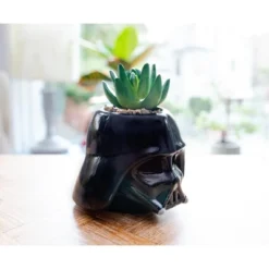 Silver Buffalo Star Wars Darth Vader Helmet Light-Up Mini Planter With Artificial Succulent -Artificial Plant Shop GUEST 6d419978 10d4 47f4 aa57 984c2746ec1e