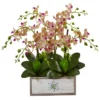 Nearly Natural Phalaenopsis Orchid Arrangement In Decorative Wood Planter -Artificial Plant Shop GUEST 6de16291 7243 456e a66a 22ab855160c0