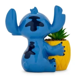 Silver Buffalo Disney Lilo & Stitch Pineapple 6-Inch Planter With Artificial Succulent -Artificial Plant Shop GUEST 7b5e3f74 5c47 4e98 a3f6 27b1c7756971