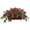 Nearly Natural Bougainvillea Artificial Plant In Decorative Planter, Purple -Artificial Plant Shop GUEST 8ea4ae29 c65e 4417 a5fa b77faf6b4923