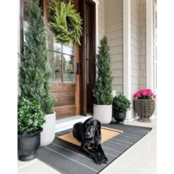 Nearly Natural Geranium Artificial Plant In Metal Planter UV Resistant (Indoor/Outdoor), White -Artificial Plant Shop GUEST a276222f 3eb1 42fb be75 4ac5171ea9ab