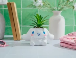 Silver Buffalo Sanrio Cinnamoroll 3-Inch Ceramic Mini Planter With Artificial Succulent -Artificial Plant Shop GUEST aff6c2ec 1b9d 429d 991e ddcc31ee4a35