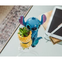 Silver Buffalo Disney Lilo & Stitch Pineapple 6-Inch Planter With Artificial Succulent -Artificial Plant Shop GUEST b1966848 6f9a 4a8f 9c0d d617a49f5396