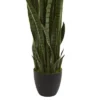 46" X 9" Artificial Sansevieria Plant With Planter - Nearly Natural