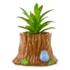 Silver Buffalo Disney Winnie The Pooh Tree Stump 5-Inch Planter With Artificial Succulent -Artificial Plant Shop GUEST bfa4573d f367 409f 855e 88ab8207592f