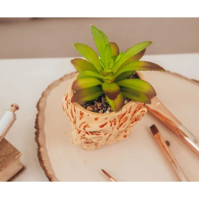 Silver Buffalo A Nightmare On Elm Street Freddy Krueger Ceramic Planter W/ Artificial Succulent 6 Silver Buffalo A Nightmare On Elm Street Freddy Krueger Ceramic Planter W/ Artificial Succulent - Image 4