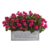 Nearly Natural 30-in Bougainvillea Artificial Plant In Stone Planter -Artificial Plant Shop GUEST c7c9f4ce a61b 4824 b781 8c5dc281da1e