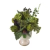15" X 17" Artificial Artichoke And Hydrangea Flower Plant Arrangement In Planter - Nearly Natural -Artificial Plant Shop GUEST c9c8c56d dcb1 4133 a5bf fa469bfa1ae6