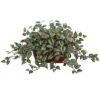 Nearly Natural Wandering Jew Artificial Plant In Decorative Planter