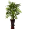 Nearly Natural 4-ft Areca With Bamboo Planter -Artificial Plant Shop GUEST e0cc9a66 01a7 48c1 b0db 04dadcc4f171