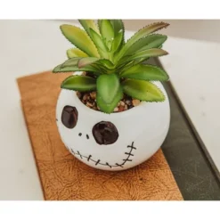 Silver Buffalo Disney The Nightmare Before Christmas Jack Skellington Ceramic Mini Planter 9 Silver Buffalo Disney The Nightmare Before Christmas Jack Skellington Ceramic Mini Planter -Artificial Plant Shop GUEST e42f594e 396f 4e97 bc9b a4f835ac92ca
