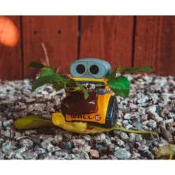 Silver Buffalo Disney Pixar WALL-E 4-Inch Ceramic Mini Planter With Artificial Succulent -Artificial Plant Shop GUEST e68a089a 7e7b 4185 936f 0bbd0399f0c7